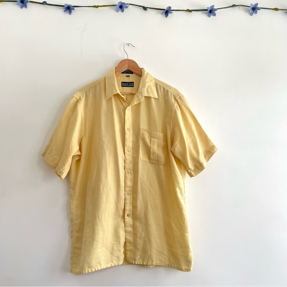 Vintage Yellow Bay Club Shirt